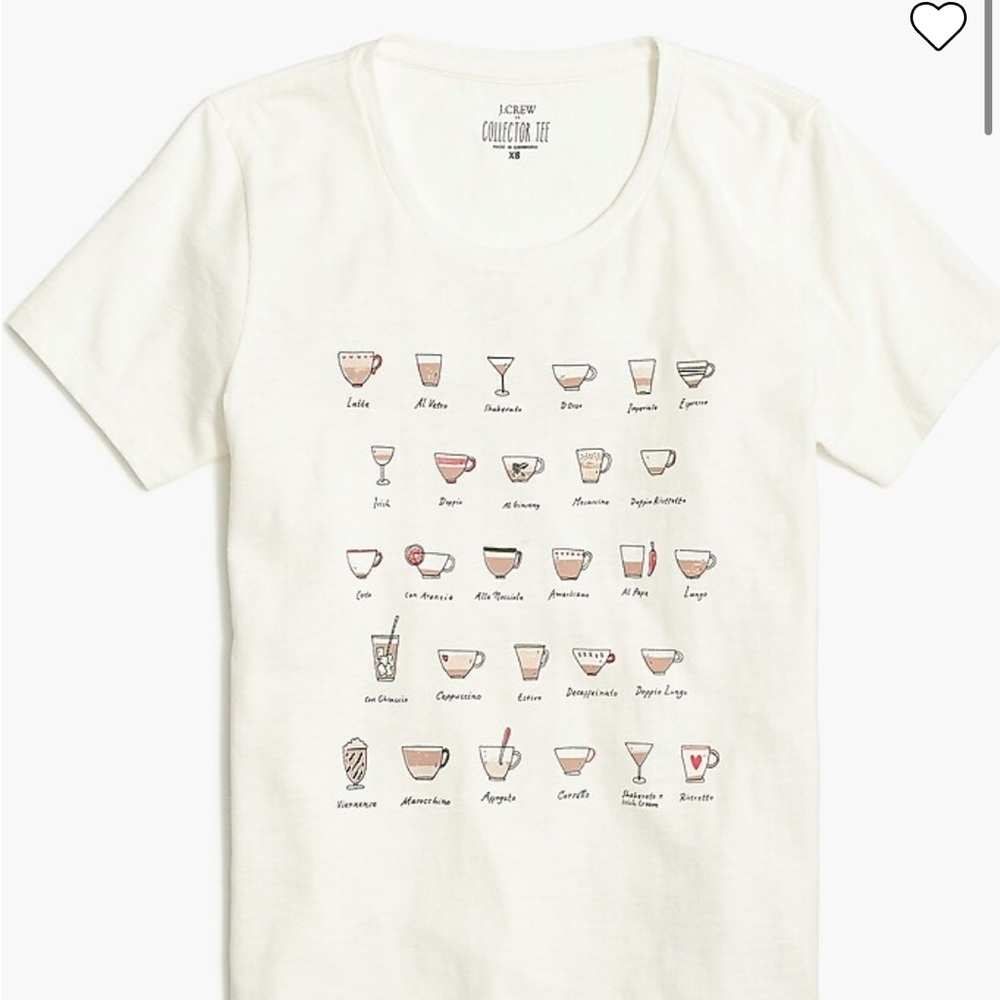 Jcrew collector tee